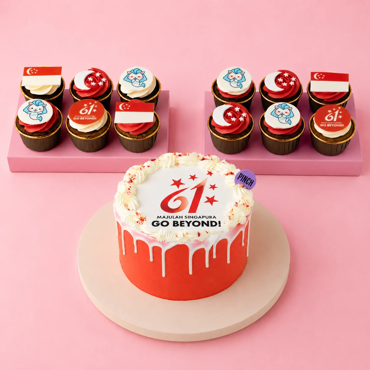 National Day Cakes in Singapore for Corporate & Community Celebrations