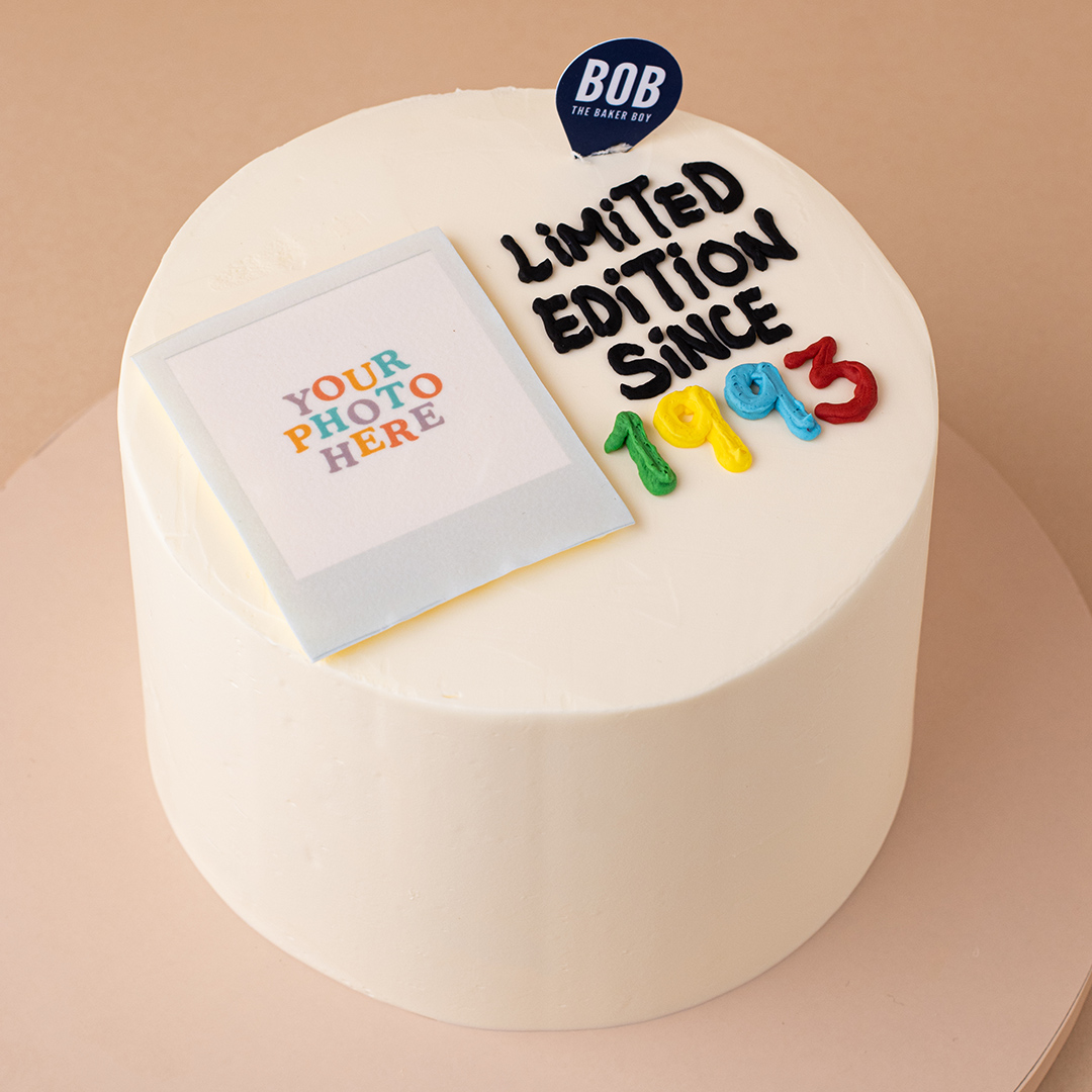 Polaroid Edition Photo Cake Singapore