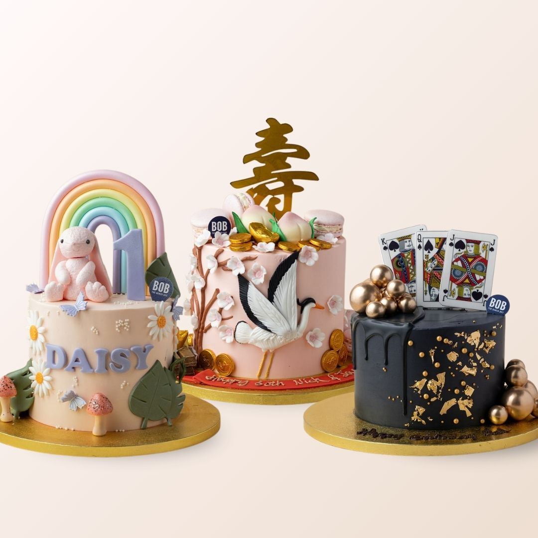 Milestone Birthday Cakes in Singapore: 1st, 21st, 30th & Longevity Celebrations